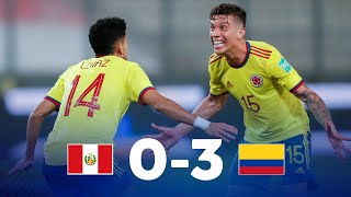 Eliminatorias Sudamericanas  Perú vs Colombia  Fecha 7 [upl. by Eseilenna918]