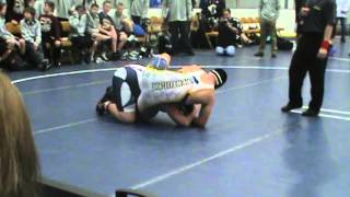 Kentucky wrestler breaks ohio wrestlers leg with illegal move at middle school duals at danville IL [upl. by Mathis]