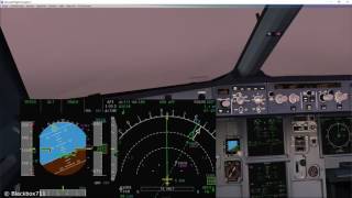 FSLabs A320X Basics NonPrecision Approach using TRKFPA [upl. by Rafael]