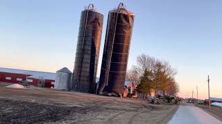 Harvestor Silo Demolition [upl. by Introc]