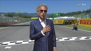 National Anthem of Italy performed by Andrea Bocelli  F1 2020 Tuscan GP [upl. by Wynny561]