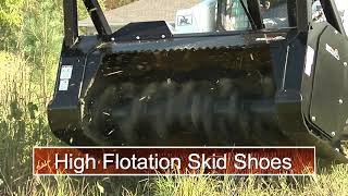 Skid Pro Skid Steer SP900 HF Mulcher [upl. by Kemp]