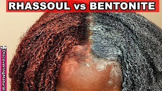 Rhassoul Clay vs Bentonite Clay  Which is Best for Natural Hair [upl. by Gorlin]