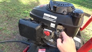 Honda GCV160 Hunting Idle Surging Fix [upl. by Aholla]