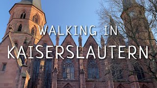 Trip to KAISERSLAUTERN Germany 🇩🇪  Walking Tour [upl. by Eonak376]