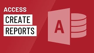 Access Creating Reports [upl. by Yalahs914]