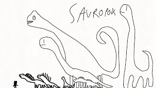 Sauropod size comparison [upl. by Sherri720]