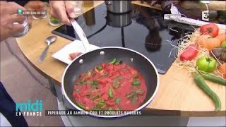 Recette  Piperade basque [upl. by Obola]