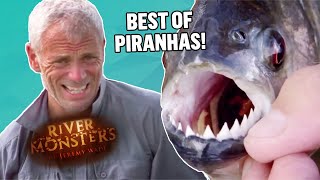 The Best of PIRANHAS Part 1  COMPILATION  River Monsters [upl. by Traweek]