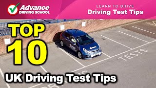 Top 10 UK Driving Test Tips  Learn to drive Driving Test Tips [upl. by Bashee]