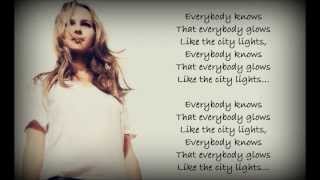 Bridgit Mendler  City Lights Lyrics HD [upl. by Ned]