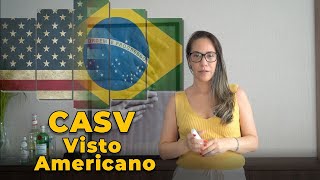 CASV  VISTO AMERICANO  RENOVAÇÃO DE VISTO [upl. by Aizahs]