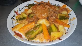 Couscous tunisien au Thermomix [upl. by Nosreffej232]