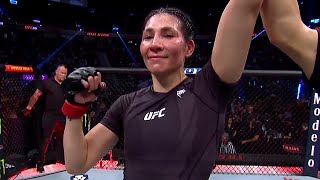 Irene Aldana Octagon Interview  UFC 279 [upl. by Rabi888]