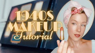 1940s Makeup Tutorial [upl. by Anirt]