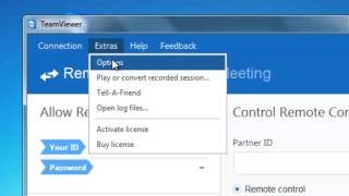 How to set Unattended or Permanent password in TeamViewer [upl. by Eaneg]