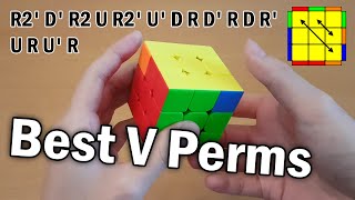 The Best V Perm Algorithms [upl. by Jarv]