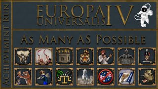 EU4 100 Completion  Native Achievement Runs [upl. by Aseefan284]