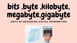 A simplified way to understand bits bytes kilobytes and other data measuring units [upl. by Lorsung367]