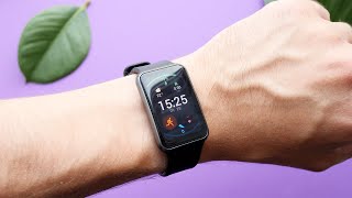 Обзор Huawei Watch Fit гибрид смартчасов и фитнестрекера [upl. by Penny857]