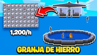 GRANJA DE HIERRO MODULAR MINECRAFT 119211911821181171165  FÁCIL TUTORIAL JAVA [upl. by Safoelc408]