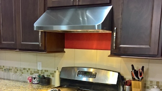 Replacing Over the range Microwave with range hood [upl. by Rebor]