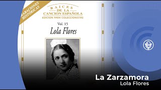 Lola Flores  La Zarzamora con letra  lyrics video [upl. by Conte]