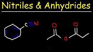 Naming Acid Anhydrides and Nitriles  IUPAC Nomenclature [upl. by Natalia]