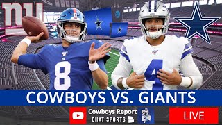 Cowboys vs Giants Live Streaming Scoreboard PlayByPlay Highlights [upl. by Theo23]