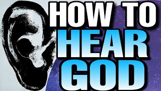 HOW to hear Gods voice  Is this MY thoughts or God speaking [upl. by Bonne]