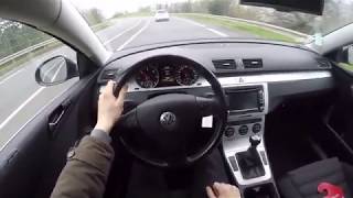 Volkswagen Passat B6 SW 20 TDI 2009  POV Drive [upl. by Trotter]