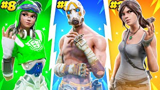 24 Most TRYHARD Fortnite Skins [upl. by Meelas]