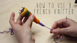 How to use a French Knitter [upl. by Enyahs958]