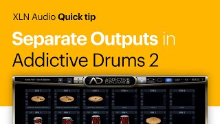 How to control your Addictive Drums mix in your DAW [upl. by Anauqes]