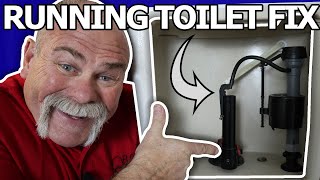 How to Fix A TOILET That KEEPS RUNNING  DIY Plumbing [upl. by Dayna]