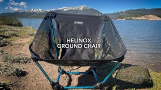 Helinox Ground Chair [upl. by Nirrej]