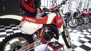 1986 Yamaha YZ125 [upl. by Dumas]