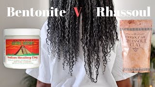 The BEST CLAY for Natural Hair Bentonite or Rhassoul Clay Wash🚿 [upl. by Mora]