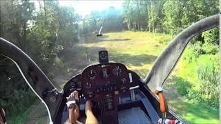 Rotorway 162F Confined Area Departure Helicopter perspective [upl. by Ettore]