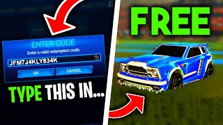 Rocket League FREE Fennec Code [upl. by Afesoj189]