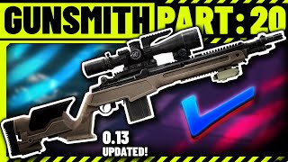 Gunsmith Part 20 Build Guide  Escape From Tarkov  Updated for 130 [upl. by Shirlene]