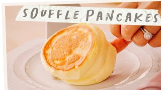 Perfect SOUFFLE PANCAKE Recipe  1 EGG Easy amp Fluffy Soufflé Pancakes [upl. by Fife]