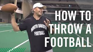 How to Throw a Football [upl. by Ailev]