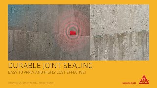 SikaSwell®  durable joint sealing [upl. by Giesecke]