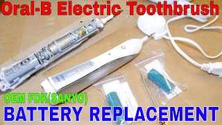 OralB Precision Electric Toothbrush Battery Replacement  Braun Professional Care Smart Series [upl. by Dlonyer]