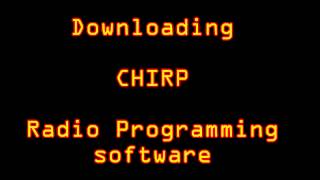 Downloading CHIRP radio programming software [upl. by Aennyl938]