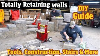 DIY Guide to Everything Retaining Walls w VersaLok Including Stairs design Construction amp more [upl. by Jordanson172]