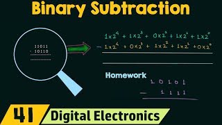 Binary Subtraction [upl. by Cai526]