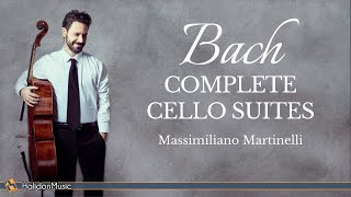 Bach  Complete Cello Suites Massimiliano Martinelli [upl. by Anoyek]