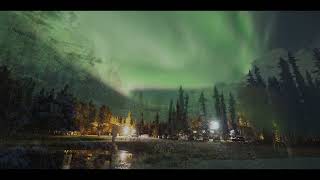 Aurora Season in Fairbanks Alaska [upl. by Nylatsyrk]